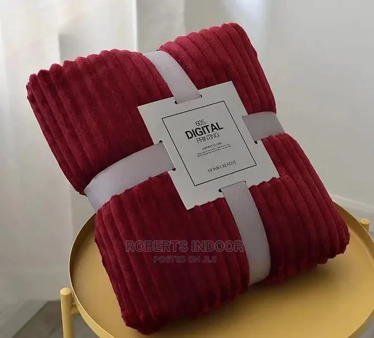 Maroon Fleece Blanket
