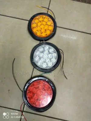 Universal Matatu Tail Lamp Round Led Lights Indicator,Brake,Reverse