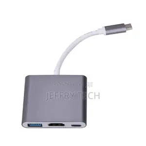 1 Pc Type C 3.1 to USB3.0+ HDMI+Type C Female Charger Adapte