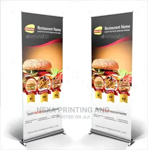 Broadbase Restaurant/Hotel Roll Up Banners