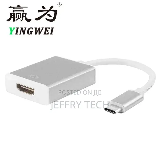 Type C( Thunderbolt3 Compatible) to HDMI Adapter USB 3.1 Alu