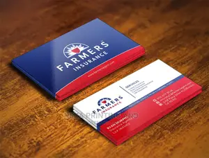 Insurance Agents Business Cards