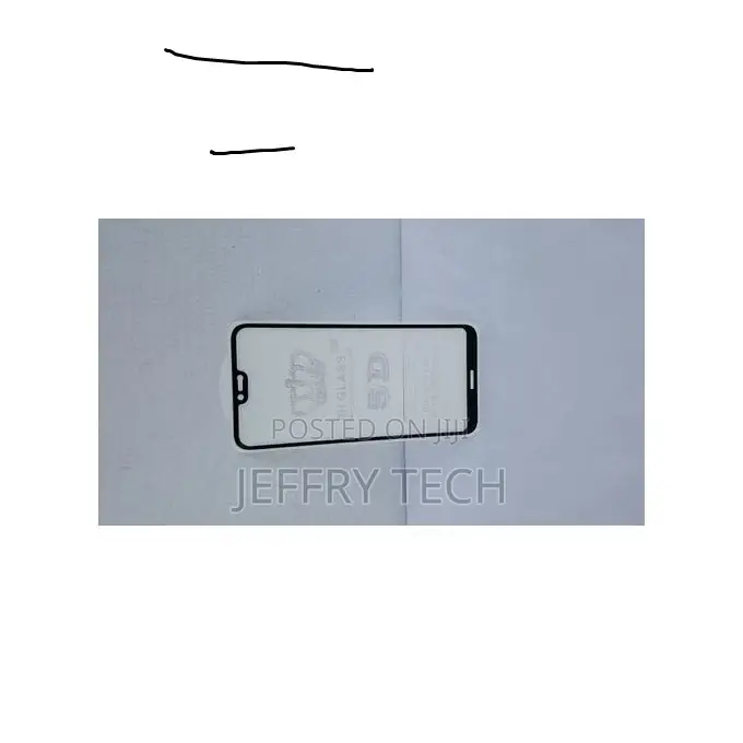 Nokia 6.1+ Screen Protector, 5D Glass