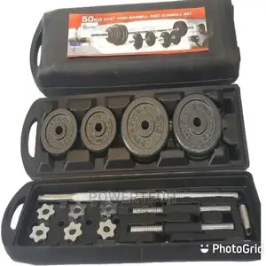 50kg Barbells and Dumbbells Set