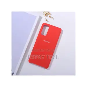 Samsung Galaxy S20 Fe Silicone Cover Protective Case Red