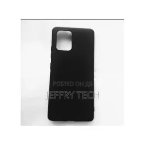 Samsung Galaxy Note 10 Lite Silicone Back Case Black
