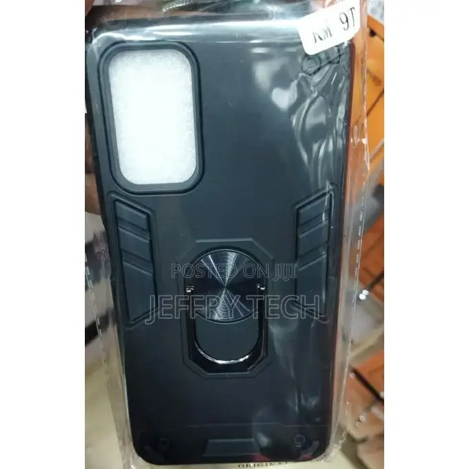 Armor Hard Back Cover With Ring Stand - Xiaomi Redmi 9T
