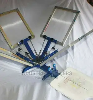 100% Original 4colour 4station Screen Printing Machine