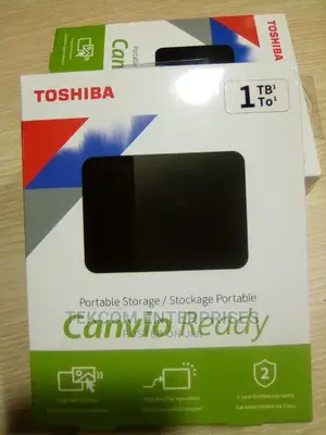 Toshiba External Canvio Ready 1TB Ext Hard Drive USB 3.2