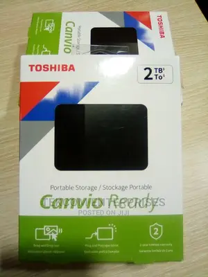 Toshiba 2TB External Hard Drive USB 3.2