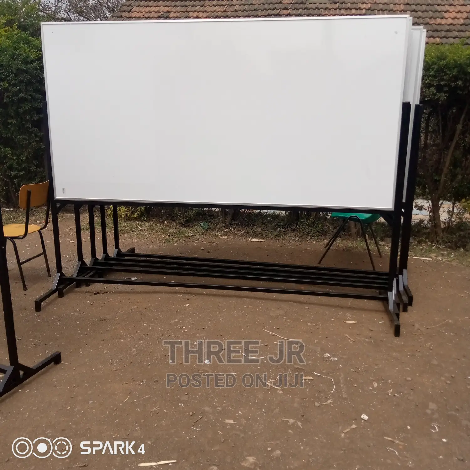 One Sided Portable Whiteboard. 8x4ft