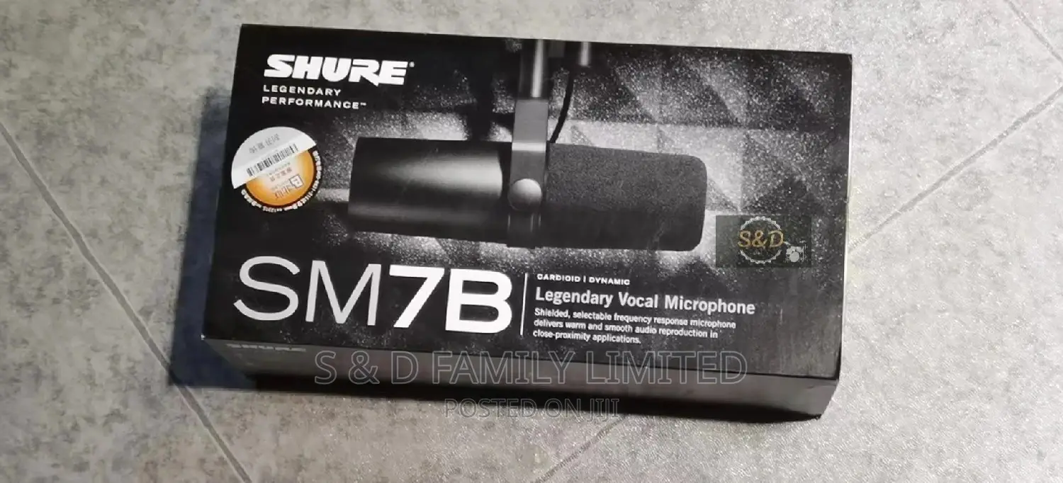 Shure Sm7b Dynamic Microphone