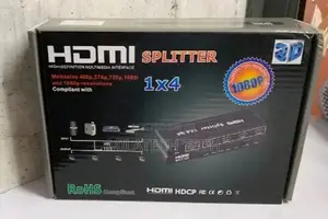 1 to 4 Port HDMI Splitter Amplifier X / 1080P / 3D 1.4