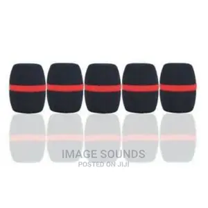 Microphone Sponge Black Set