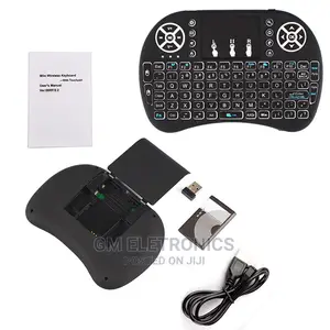 Mini Wireless Keyboard for Smart TV - Rechargeable