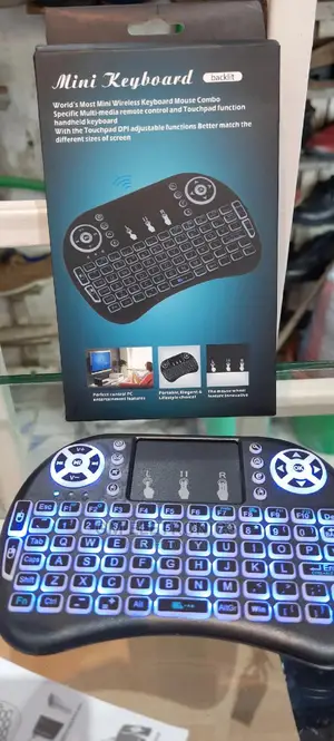 Mini Wireless Keyboard for Smart TV - Rechargeable