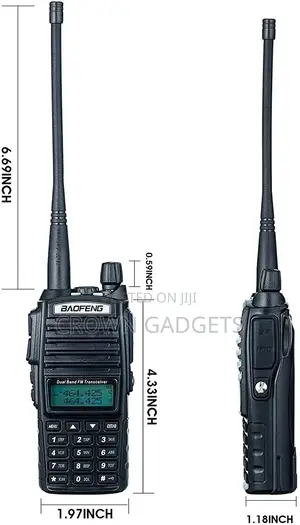 2pc Baofeng Uv-82 Walkie-Talkie Advanced Tech