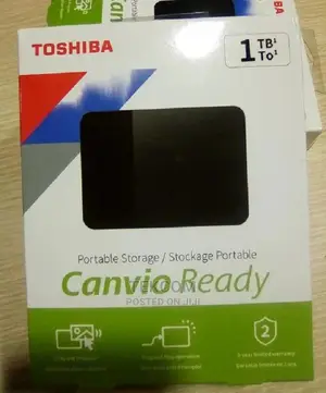 Toshiba Canvio Ready 1TB External Hard Disk Drive