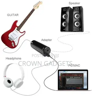 Irig Guitar Adapter Amplitube Plug Interface