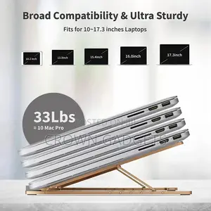 Ivoler Adjustable Aluminum Laptop Computer Stand Tablet Stan