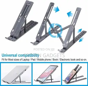 Ivoler Laptop Stand, Adjustable Multi-angle Foldable Laptop