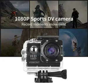 4K Wifi Waterproof Action Camera LCD Display