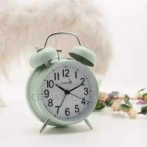 Classic Retro Twin Bell Battery Powered Alarm Clock