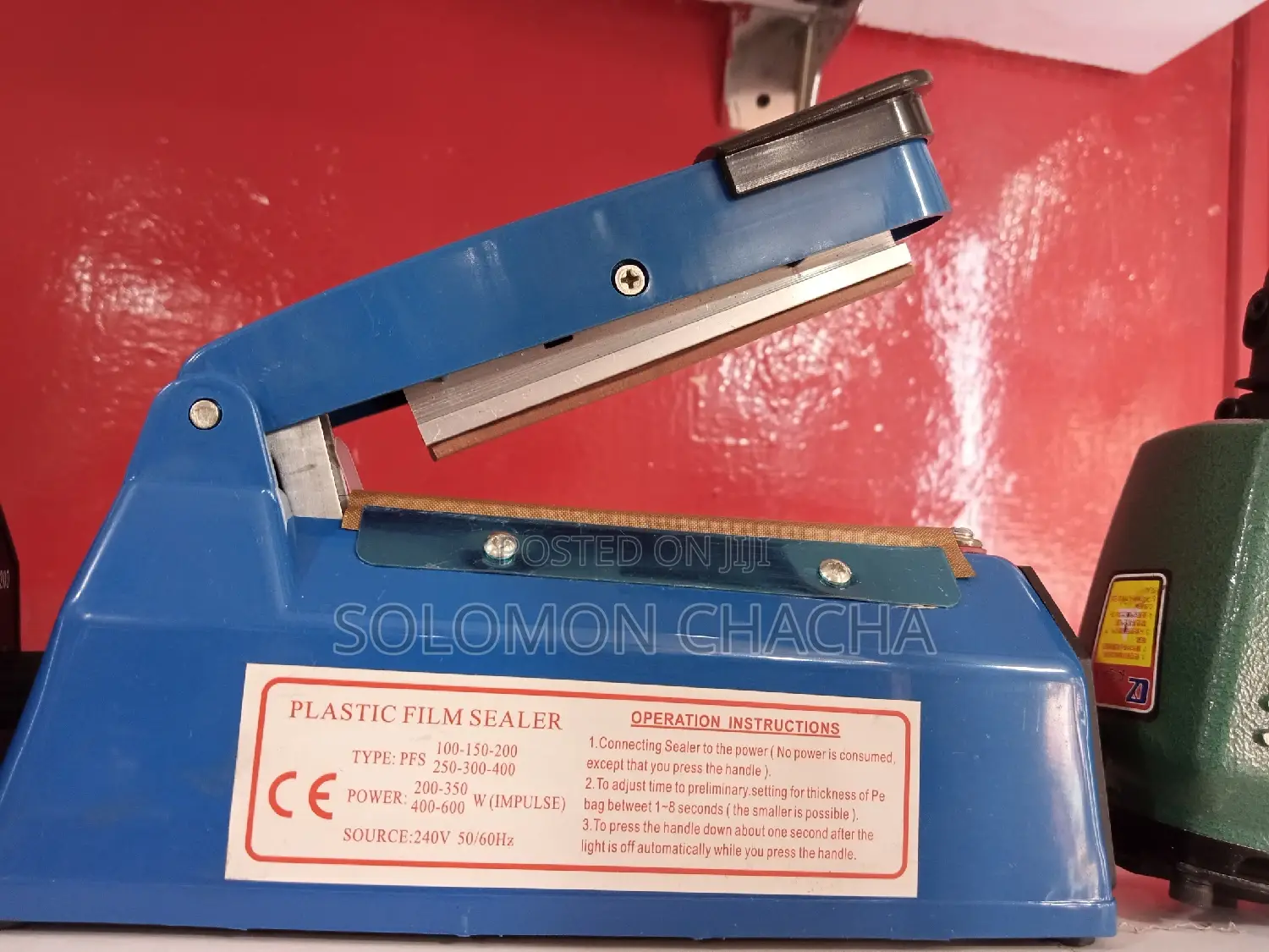 Plastic Film Sealer PFS 100