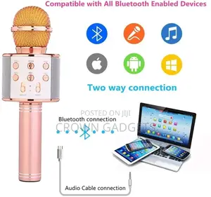Generic WS-858 Portable Wireless Karaoke Mic