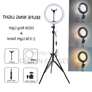 LED Ring Light 12 Inch Complete Kit