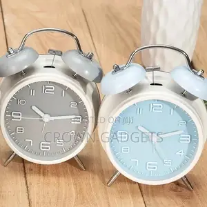 Analog Bell Alarm Clock - Coloured