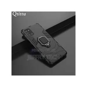 Cover for Samsung Galaxy A31 Ring Armor Case -Black