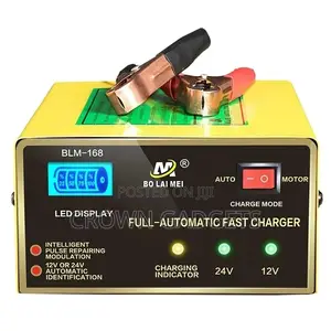 Universal Automatic Car Battery Charger Advanced Tech