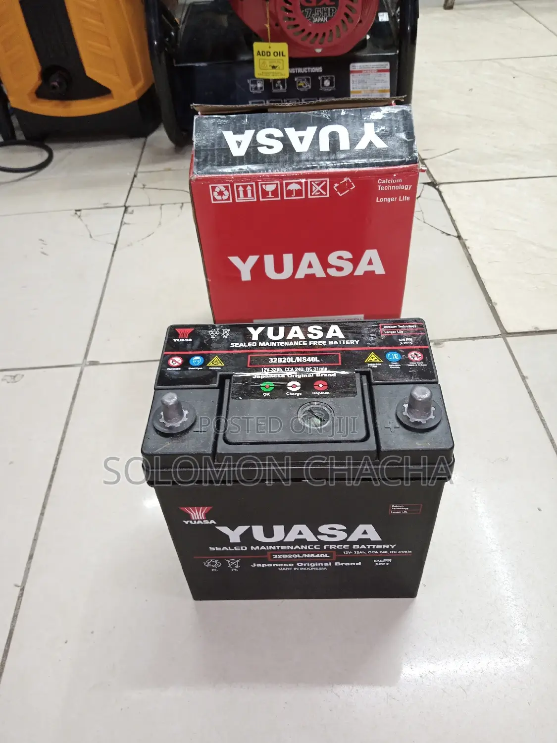 Yuasa 12v 36ah Battery