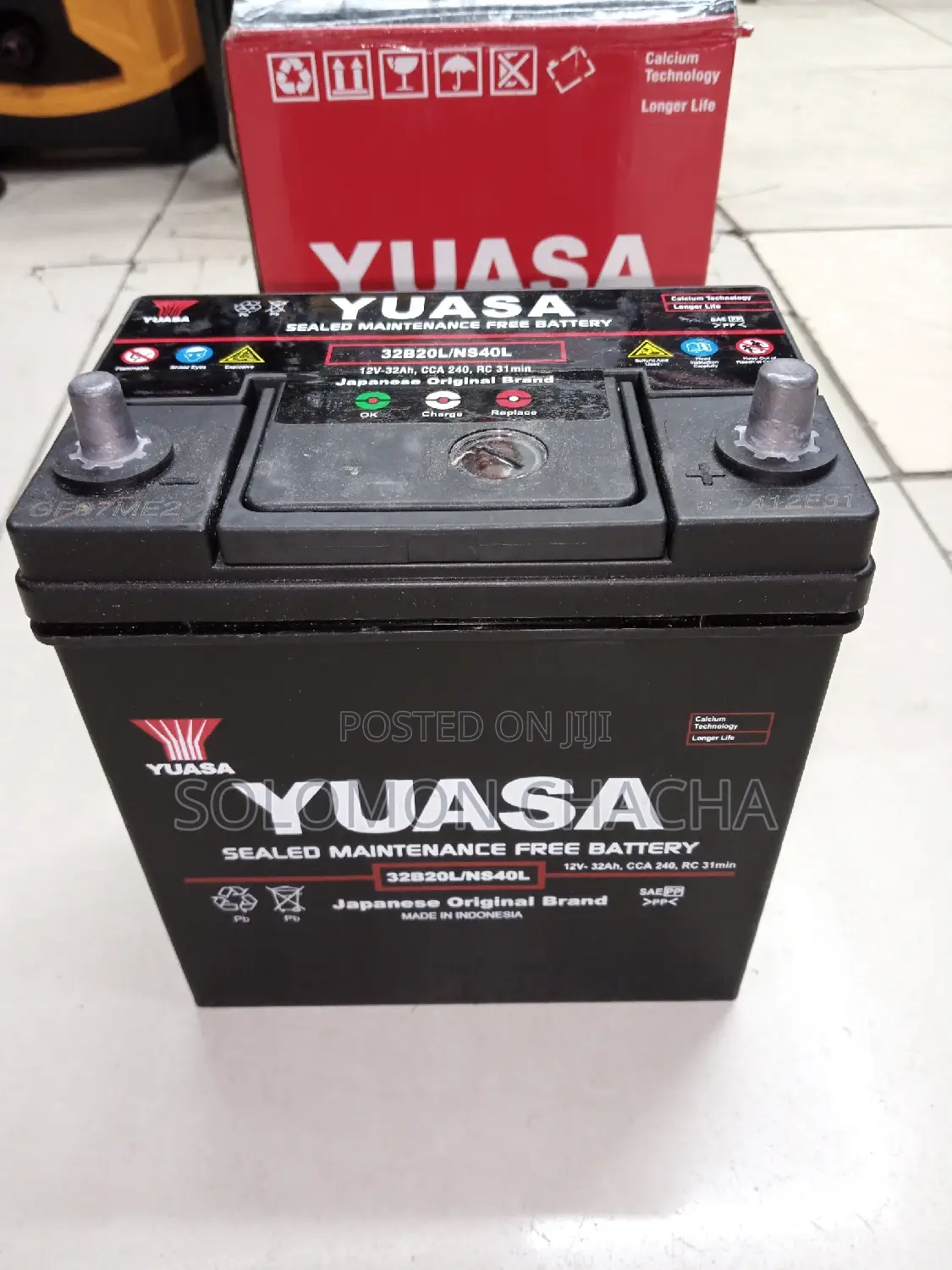 Yuasa 12v 36ah Battery