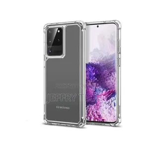Cover for Samsung S20 Ultra Silicone Clear Anti Slip