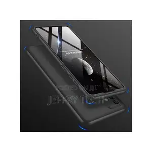 Generic Samsung Galaxy A71 3 in 1 Hard PC Case - Black