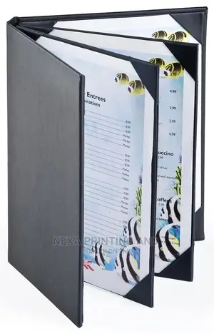 Food Menu /Bill Holders Printing