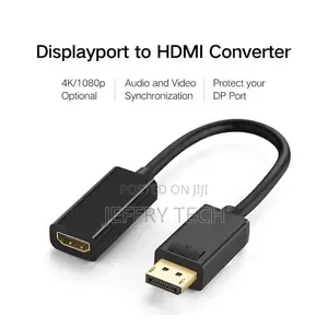 Generic Display Port to HDMI Cable