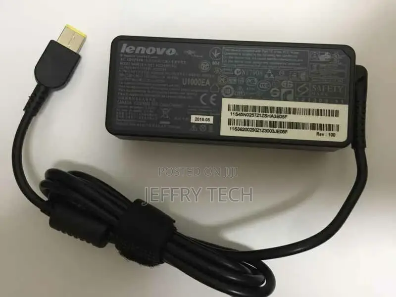 Rectangle 20v 3.25A 65w Adapter Charger for Lenovo Thinkpad