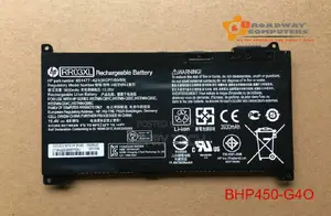 Rr03xl Battery HP Probook 430 G4 G5, 440 G4 G5, 450 G4 G5, 4