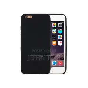 Nilkin Liquid Silicone for iPhone 6 Plus Back Cover Case(Bla