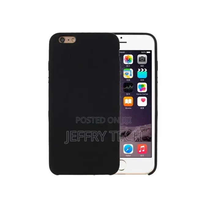 Nilkin Liquid Silicone for iPhone 6 Plus Back Cover Case(Bla