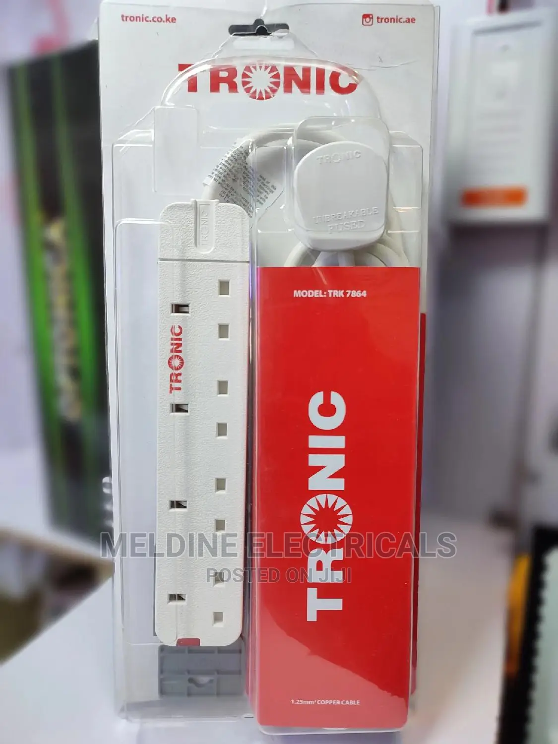 4way Extension Cable With Surge