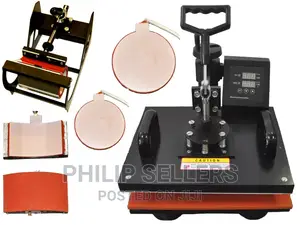 New 5 In1 Heat Press Machine Heat Transfer Machine T-Shirts/