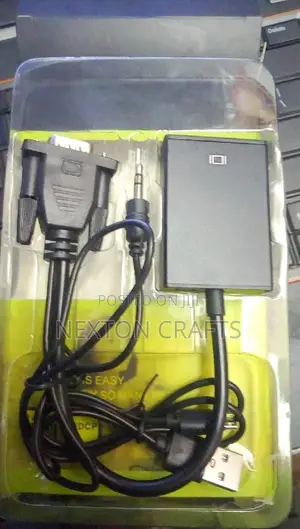 VGA to HDMI Converter Cable With Audio Support 1080P