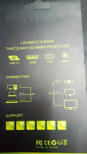VGA to HDMI Converter Cable With Audio Support 1080P