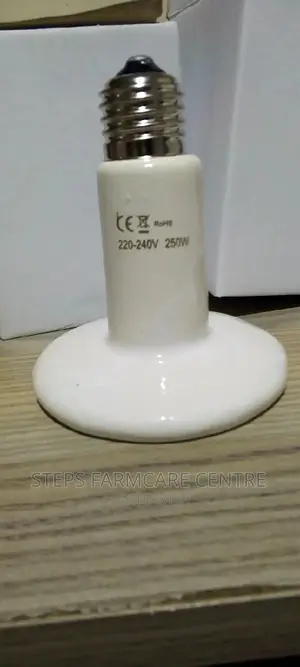 White Colour Ceramic Heater Bulbs
