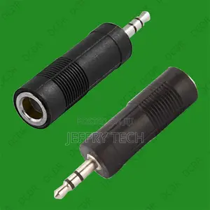 6.5mm Female Plug to 3.5mm Male Jack Stereo Audio Adapter Co