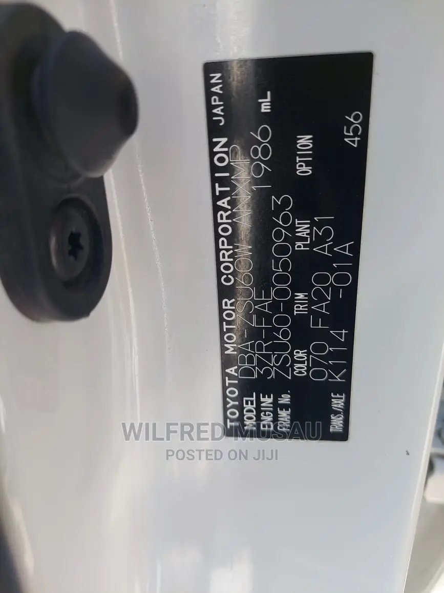 Toyota Harrier 2015 White